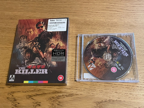 The Killer (1989) disc cover