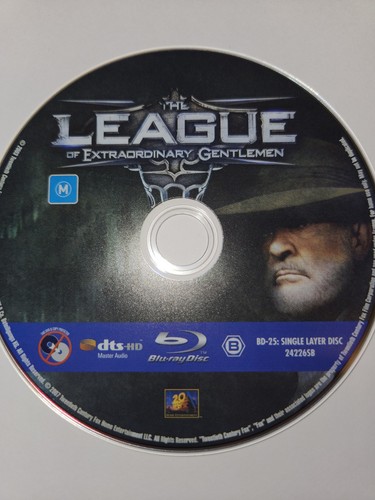 The League of Extraordinary Gentlemen (2003) disc cover