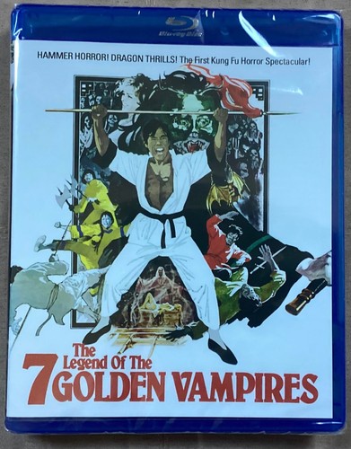 The Legend of the 7 Golden Vampires (1974) disc cover