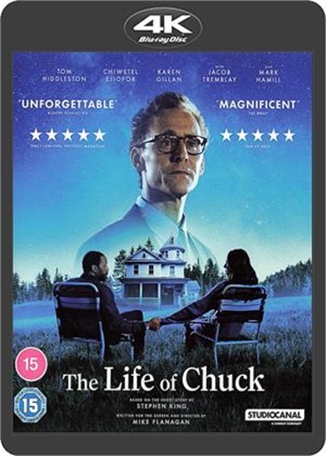 The Life of Chuck (2024) disc cover
