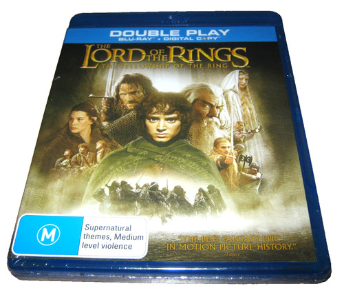 The Lord of the Rings: The Fellowship of the Ring (2001) disc cover