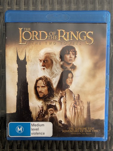 The Lord of the Rings: The Two Towers (2002) disc cover