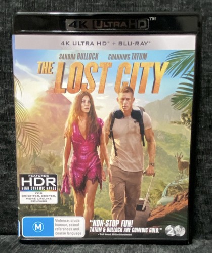 The Lost City (2022) disc cover