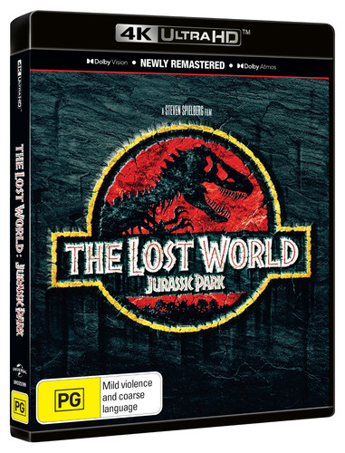 The Lost World: Jurassic Park (1997) disc cover
