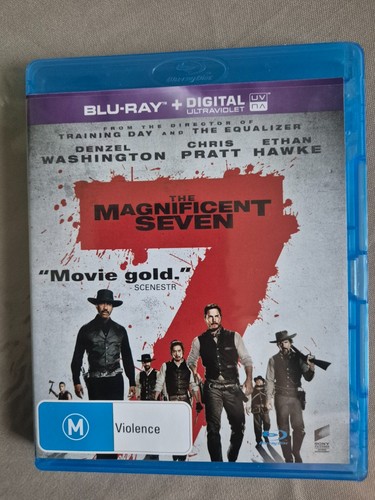 The Magnificent Seven (2016) disc cover