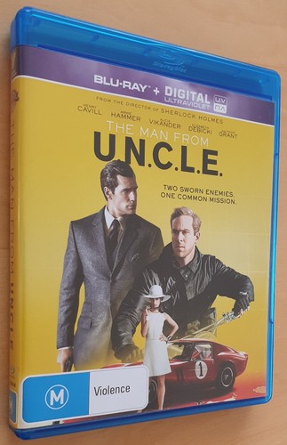 The Man from U.N.C.L.E. (2015) disc cover