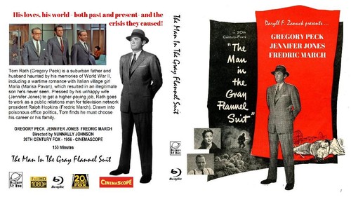 The Man in the Gray Flannel Suit (1956) disc cover