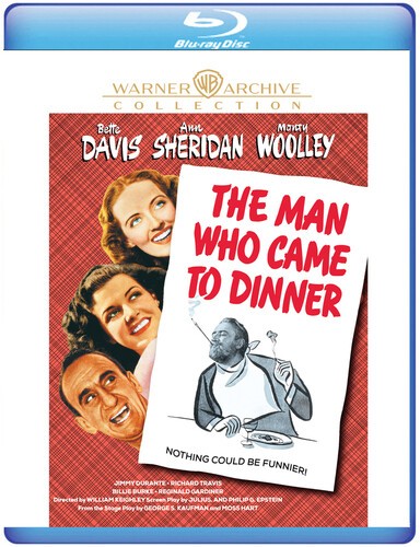 The Man Who Came to Dinner (1942) disc cover
