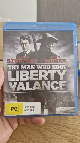 The Man Who Shot Liberty Valance (1962) disc cover