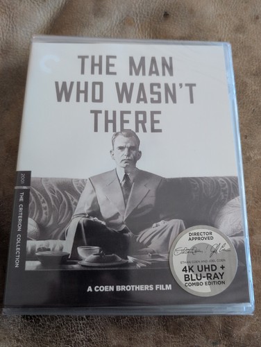 The Man Who Wasn't There (2001) disc cover