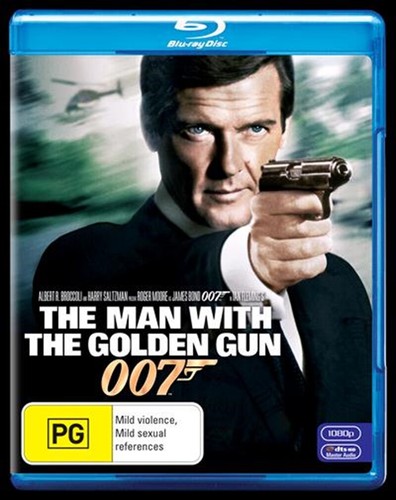 The Man with the Golden Gun (1974) disc cover