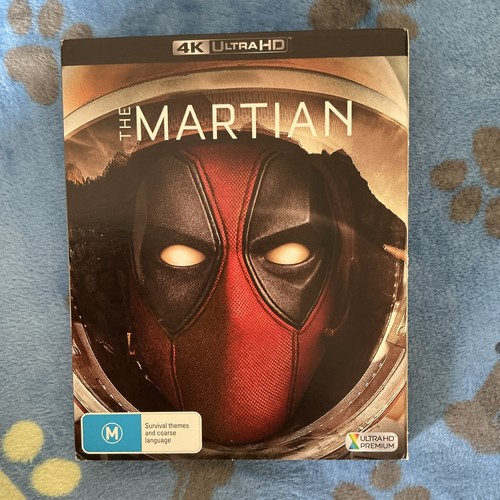 The Martian (2015) disc cover