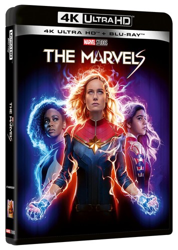 The Marvels (2023) disc cover