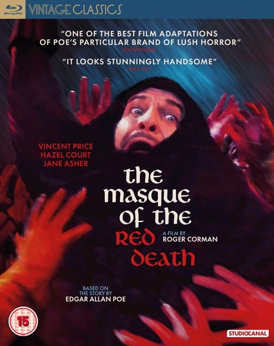 The Masque of the Red Death (1964) disc cover