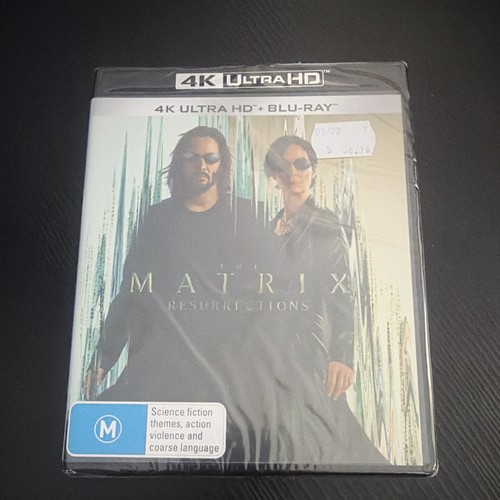 The Matrix Resurrections (2021) disc cover