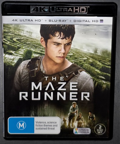 The Maze Runner (2014) disc cover