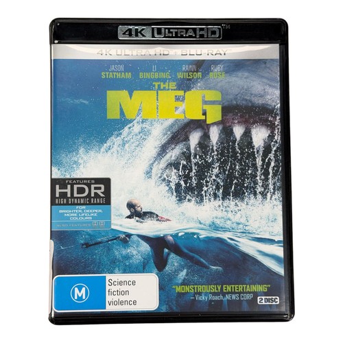 The Meg (2018) disc cover