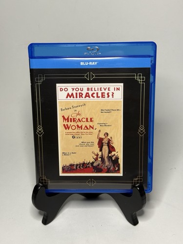 The Miracle Woman (1931) disc cover