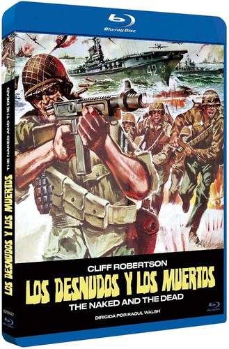 The Naked and the Dead (1958) disc cover