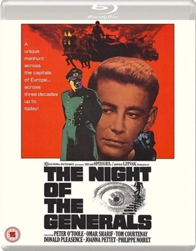 The Night of the Generals (1967) disc cover