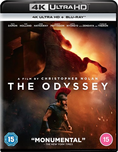 The Odyssey (2026) disc cover