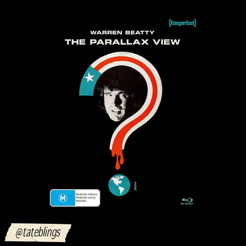 The Parallax View (1974) disc cover