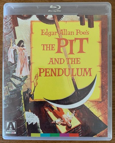 The Pit and the Pendulum (1961) disc cover