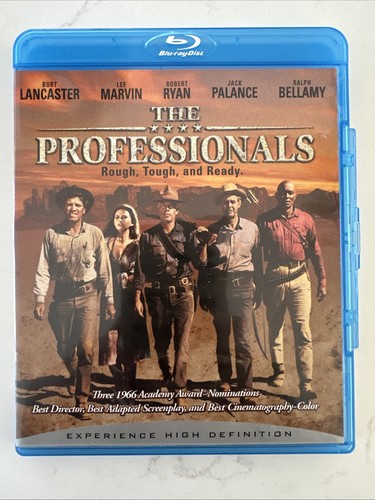 The Professionals (1966) disc cover