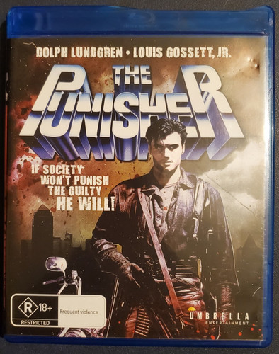 The Punisher (1989) disc cover