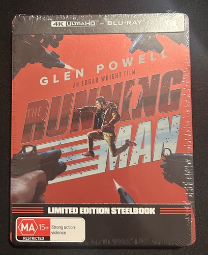 The Running Man (2025) disc cover