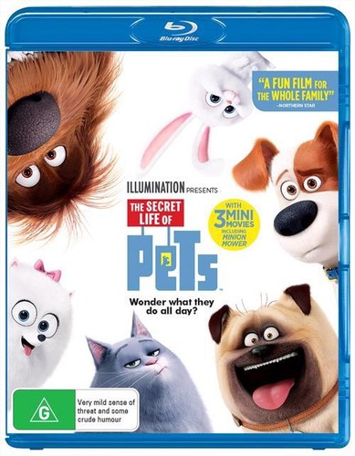 The Secret Life of Pets (2016) disc cover