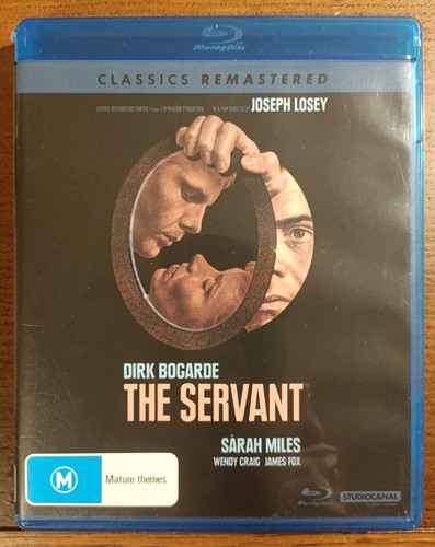 The Servant (1963) disc cover