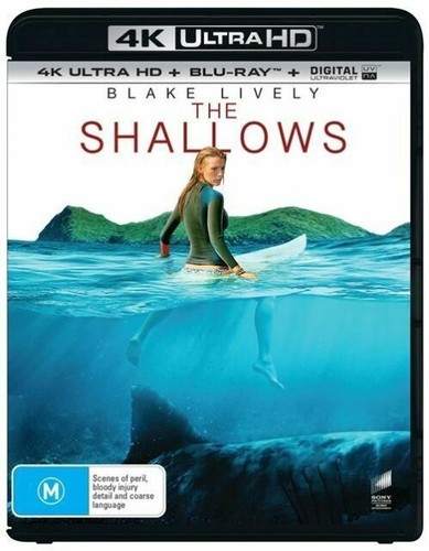 The Shallows (2016) disc cover