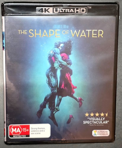 The Shape of Water (2017) disc cover