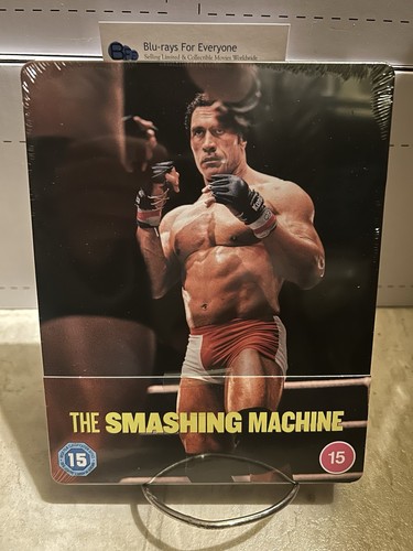 The Smashing Machine (2025) disc cover
