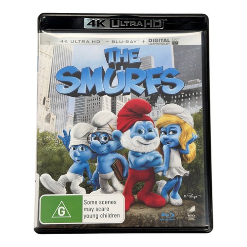 The Smurfs (2011) disc cover