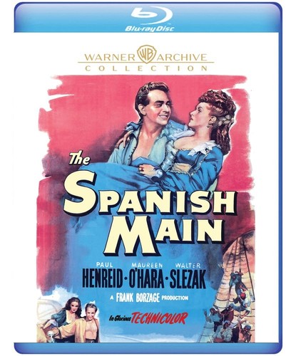 The Spanish Main (1945) disc cover