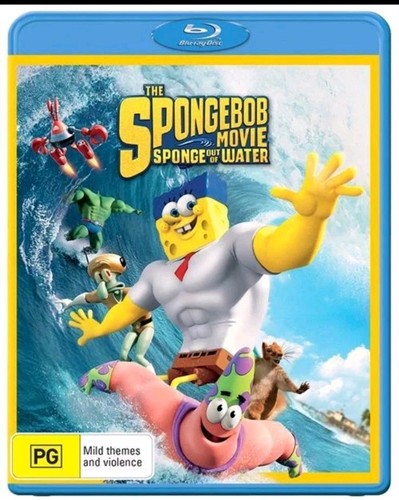 The SpongeBob Movie: Sponge Out of Water (2015) disc cover