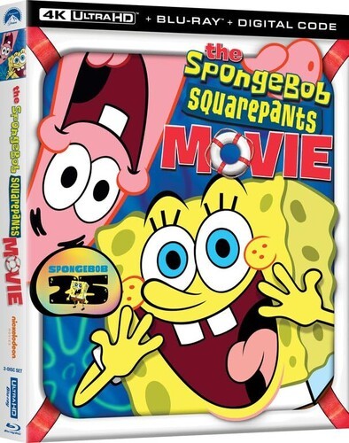 The SpongeBob SquarePants Movie (2004) disc cover