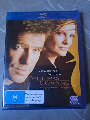 The Thomas Crown Affair (1999) disc cover
