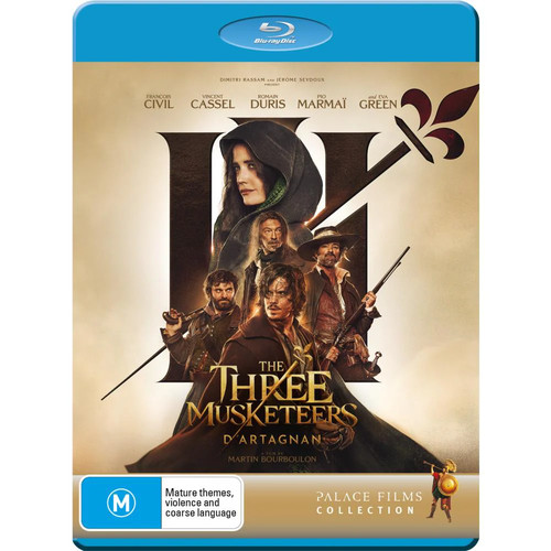 The Three Musketeers: D'Artagnan (2023) disc cover