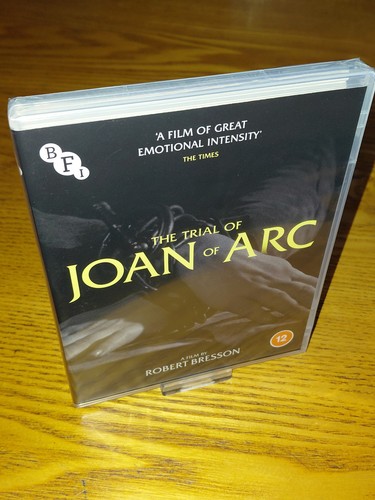 The Trial of Joan of Arc (1962) disc cover