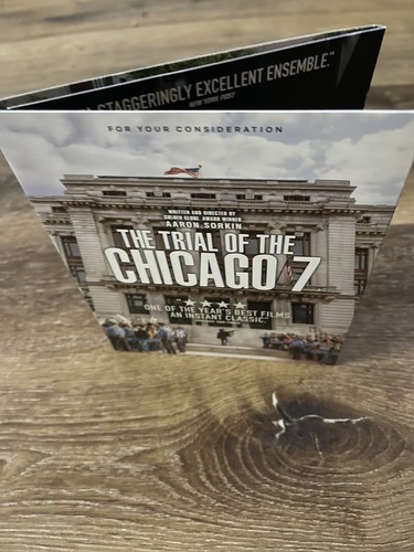The Trial of the Chicago 7 (2020) disc cover