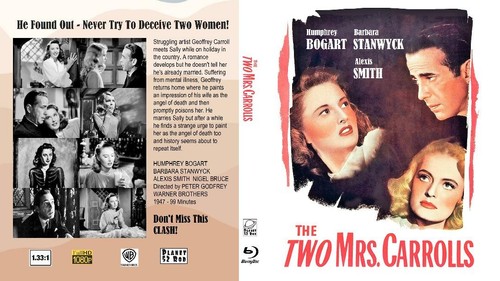 The Two Mrs. Carrolls (1947) disc cover