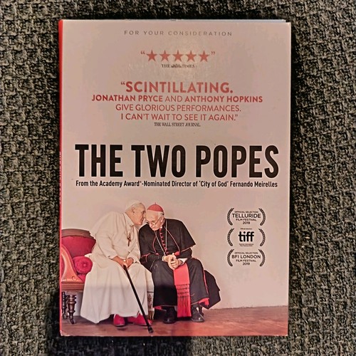 The Two Popes (2019) disc cover