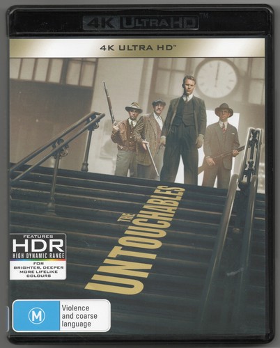 The Untouchables (1987) disc cover