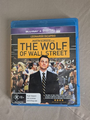 The Wolf of Wall Street (2013) disc cover