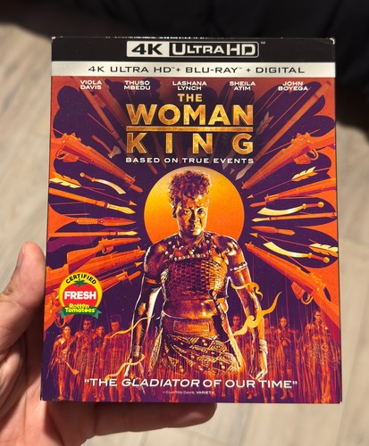 The Woman King (2022) disc cover