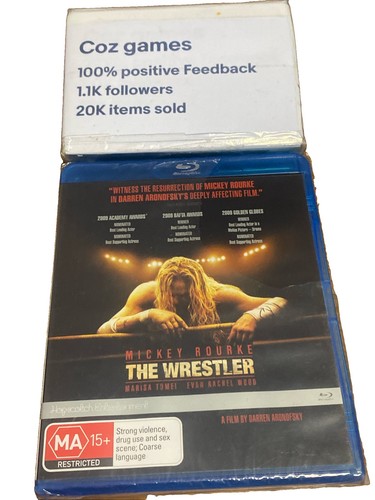 The Wrestler (2008) disc cover