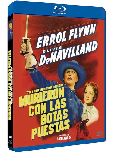 They Died with Their Boots On (1941) disc cover